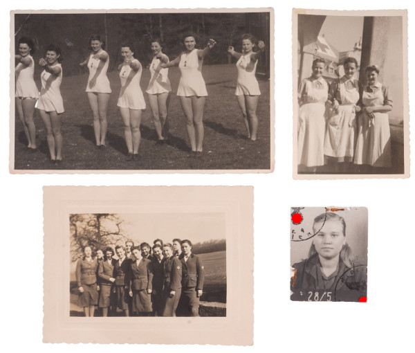 4 Fotos von Frauen
