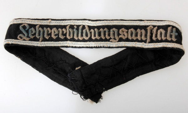 Hitlerjugend Ärmelstreifen Lehrerbildungsanstalt für Führer