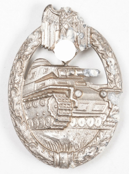Panzerkampfzeichen in Silber