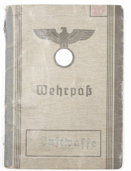 Wehrpaß Wuthe alte Armee und I.R. 196