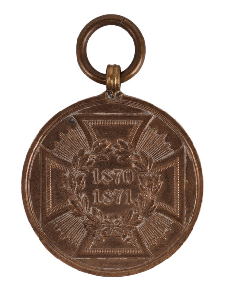 Kriegsdenkmünze für Kämpfer 1870/71