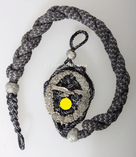 Luftwaffe Schützenschnur mit Auflage 1. Stufe