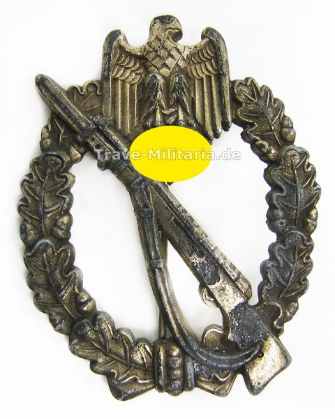 Infanteriesturmabzeichen in Silber Hersteller R.S.S.
