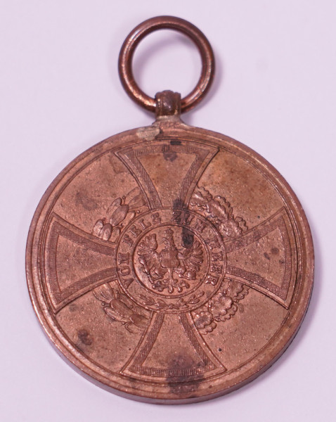 Preußen Hohenzollernsche Denkmünze für Kämpfer 1848-1849
