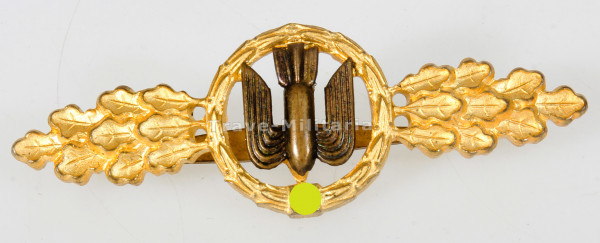 Frontflugspange für Kampfflieger in Gold "Mint"