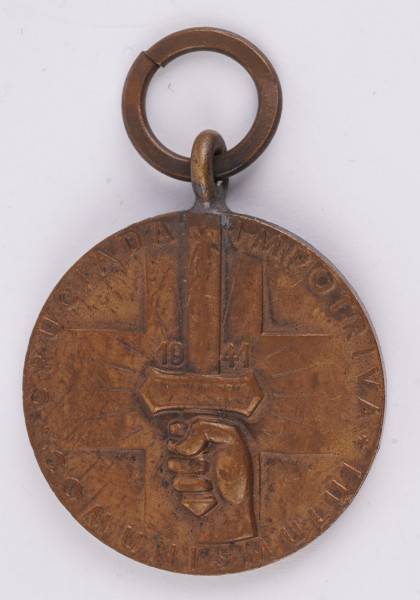 Rumänien Medaille Kreuzzug gegen den Kommunismus