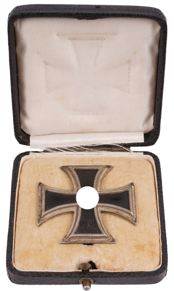 Eisernes Kreuz 1. Klasse 1939 im Etui Schinkelausführung