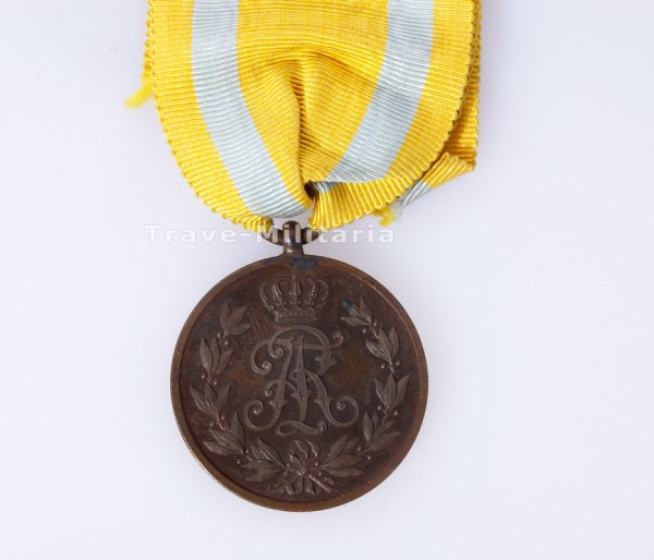 Sachsen - Friedrich August Medaille in Bronze am Band
