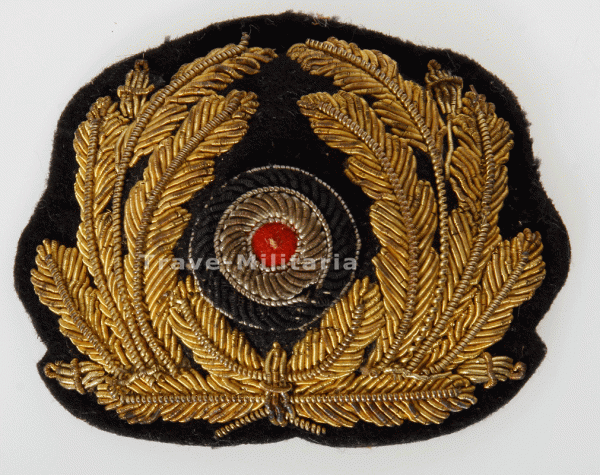 Kriegsmarine Schirmmützeneichenlaub für Offiziere