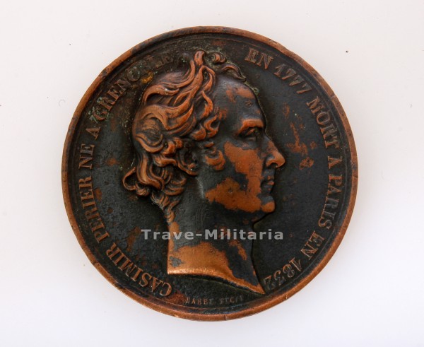 Frankreich - Medaille Casimir Perier 1832