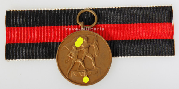 Medaille zur Erinnerung an den 1. Oktober 1938