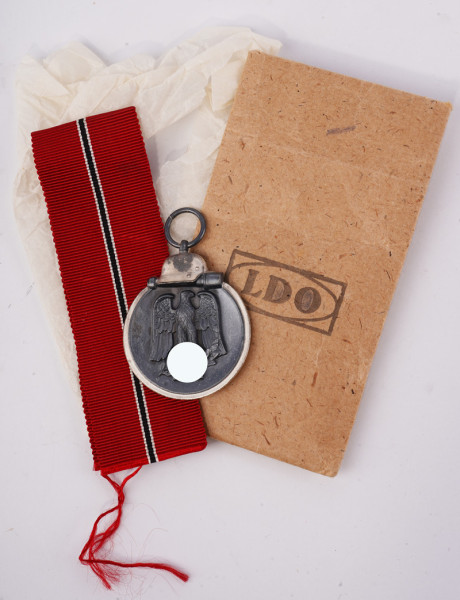 Medaille Winterschlacht im Osten 1941/42 in LDO-Tüte