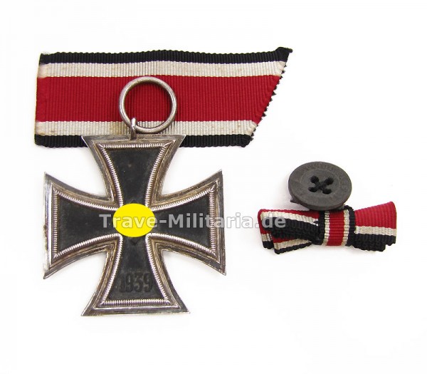 Eisernes Kreuz 2. Klasse mit Band und Knopfloch-Mini