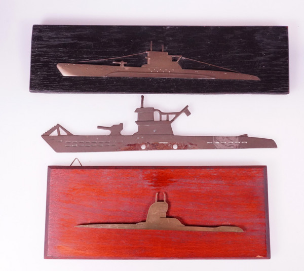Wanddekorationen U-Boote