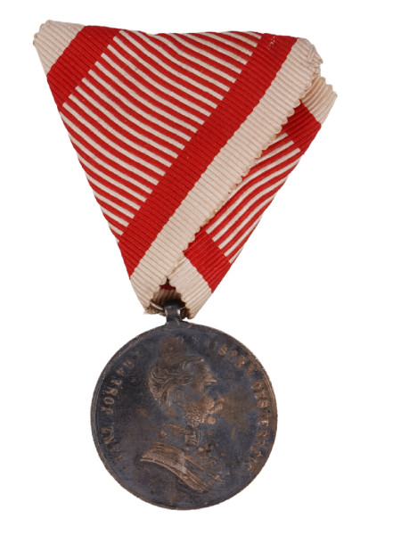 Österreich-Ungarn Tapferkeitsmedaille Kaiser Franz Joseph in Silber