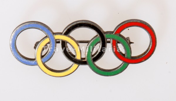 XI Olympische Sommerspiele 1936 Olympische Ringe