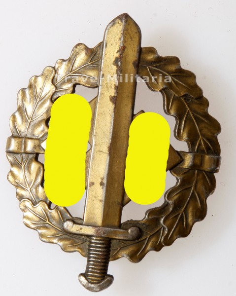 SA Sportabzeichen in Bronze mit Matrikelnummer 747475
