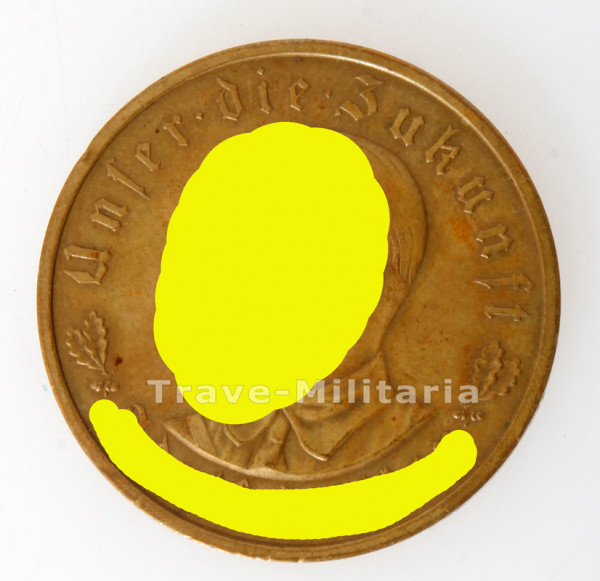 Medaille Adolf Hitler - Unser die Zukunft 1933
