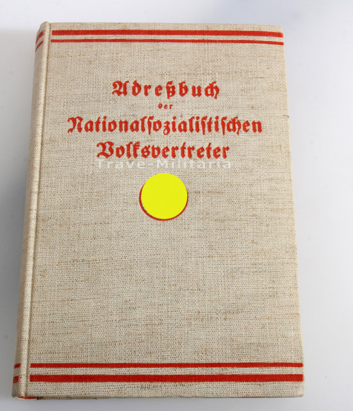 Adreßbuch der Nationalsozialistischen Volksvertreter