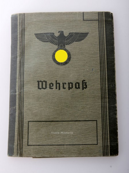 Wehrmacht Heer Wehrpass Berlin