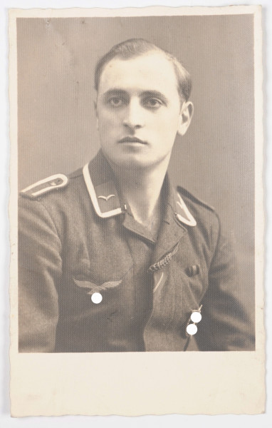 Portraitfoto Unteroffizier der Flakartillerie