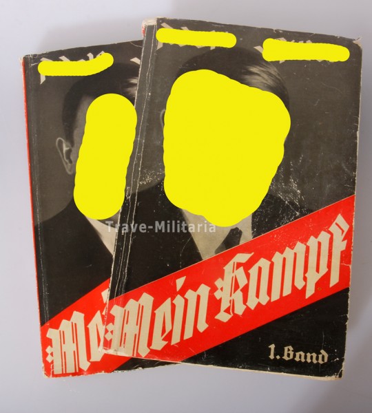 Mein Kampf 2 Bände 1933 | Archiv | Trave Militaria - Orden