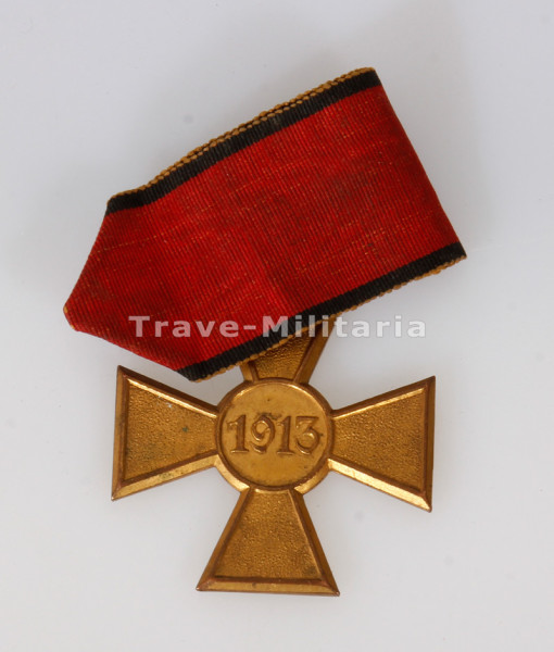 Serbien Kreuz für Teilnehmer der Balkankriege 1913