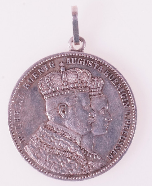Preußen Krönungs-Thaler 1861 Suum Cuique