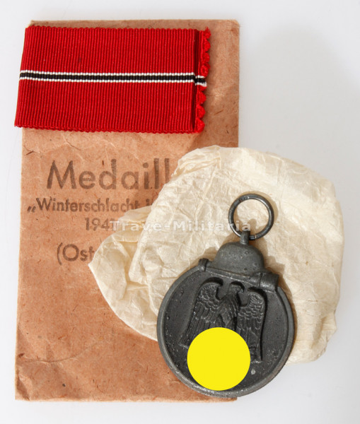 Medaille Winterschlacht im Osten 1941/42 mit Tüte