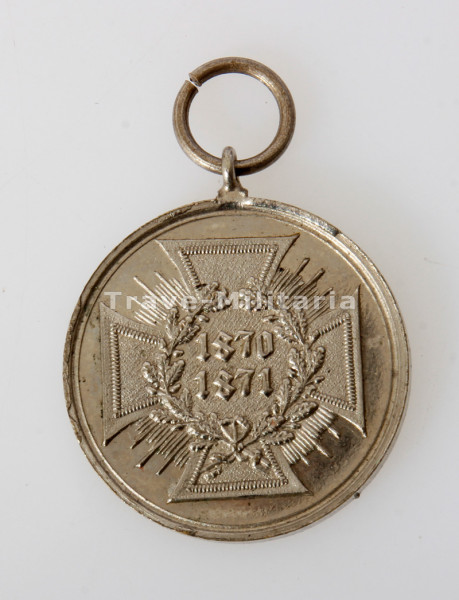 Kriegsdenkmünze 1870/71 für Nichtkämpfer Archiv Trave Militaria