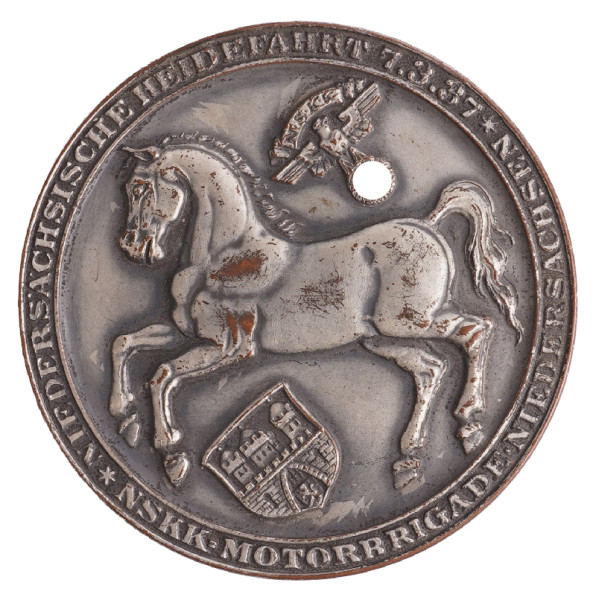 NSKK Motorbrigade Niedersachsen Niedersächsische Heidefahrt Plakette