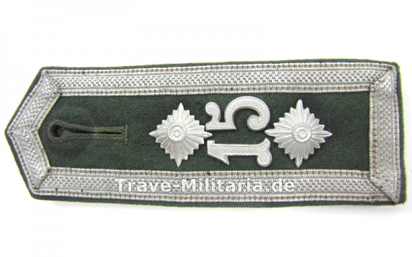 Feldblusenschulterklappe M 35 Infanterie-Regiment 15 Oberfeldwebel