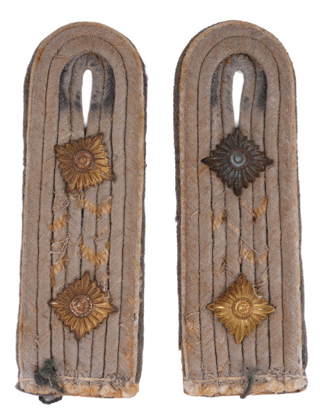 Wehrmacht Heer Paar Schulterklappen Stabszahlmeister