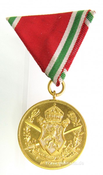 Bulgarien Kriegsdenkmünze 1915-1918 am Dreiecksband