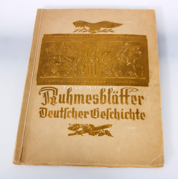 "Ruhmesblätter deutscher Geschichte" - Zigarettenbildalbum