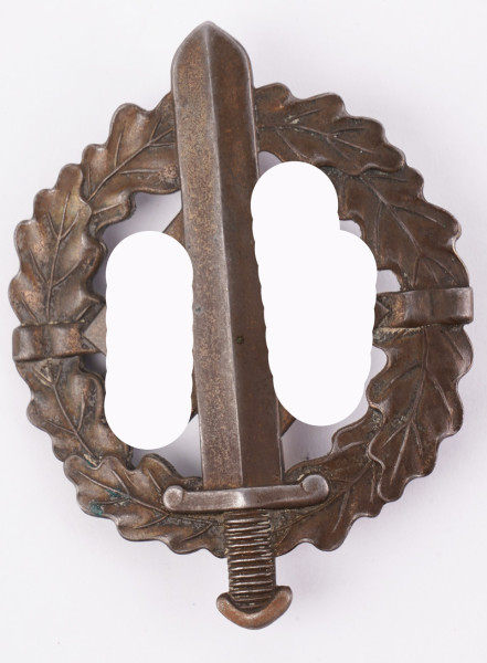 SA-Sportabzeichen in Bronze mit Matrikelnummer 785039