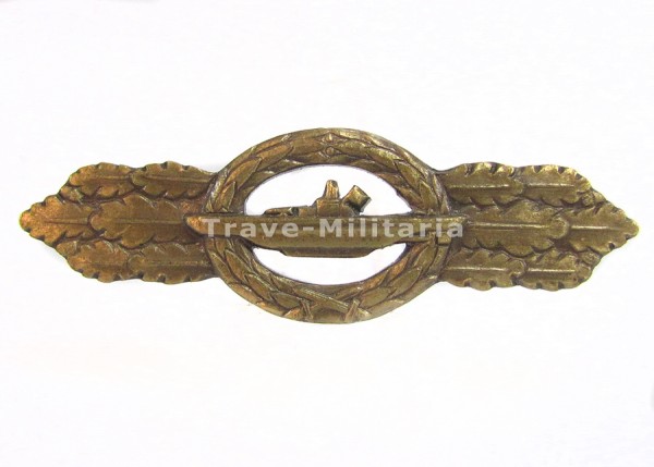 Ubootfrontspange in Bronze Ausführung 1957