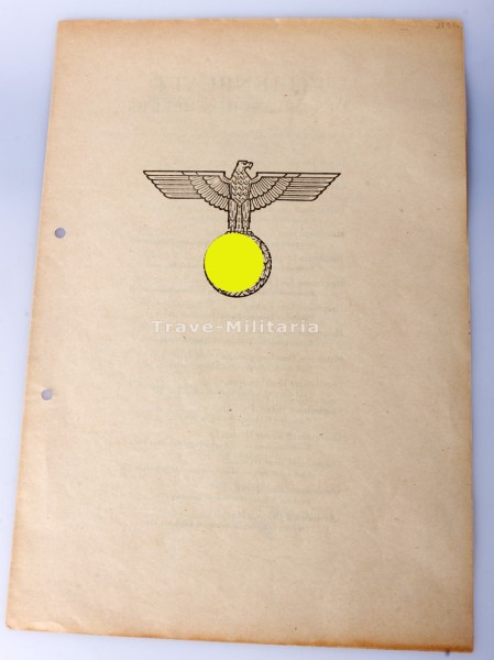 Ehrenblatt des Deutschen Heeres 27.September 1944