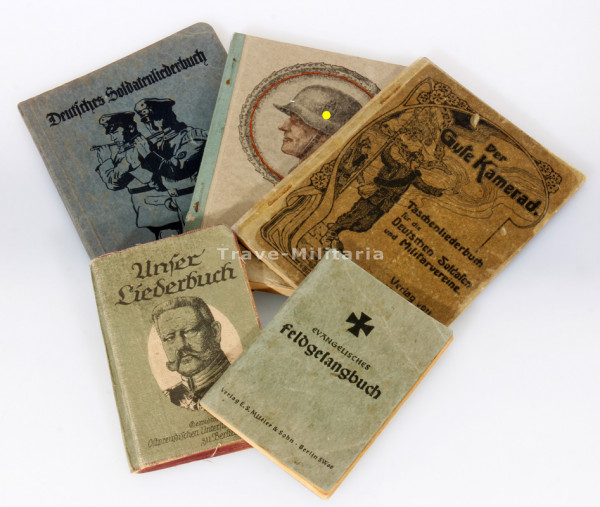 Konvolut Liederbücher
