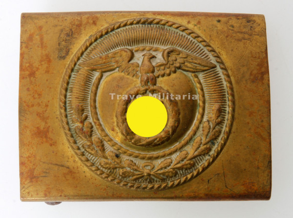 SA-Koppelschloss liegendes Hakenkreuz