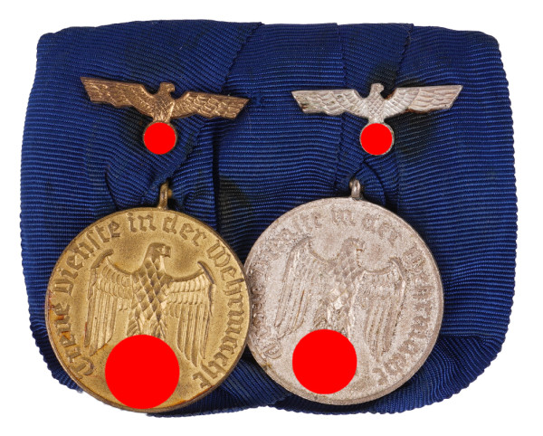 2er Ordensspange Dienstauszeichnung der Wehrmacht