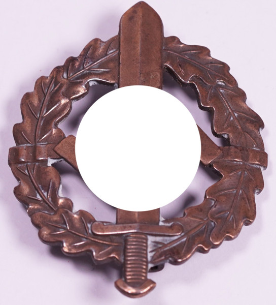 SA-Sportabzeichen in Bronze mit Matrikelnummer 335781