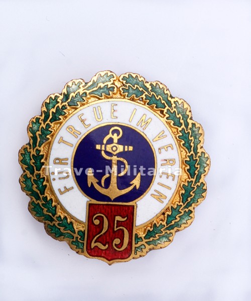 Bund Deutscher Marine Vereine - Für Treue im Verein - 25 Jahre