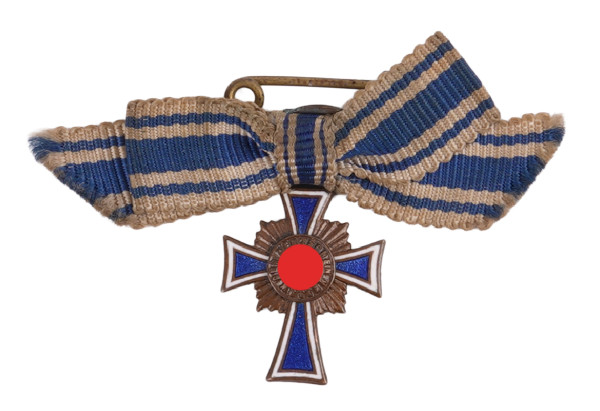 Miniatur Ehrenkreuz der Deutschen Mutter in Bronze