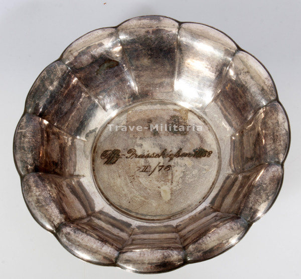 Schießpreis- Schale Offz.- Preisschießen 1938 II./76