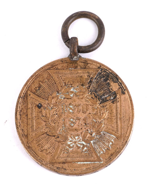 Kriegsdenkmünze 1870/71 für Kämpfer