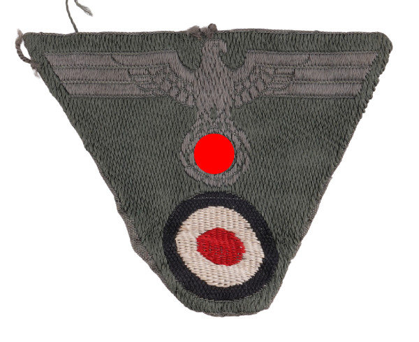 Wehrmacht Heer Mützenemblem für die Einheitsfeldmütze M43 für Offiziere