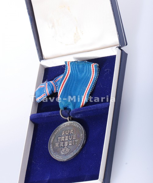 Schleswig-Holstein Medaille für treue Arbeit (40 Jahre) im Etui