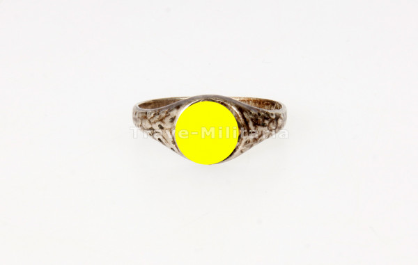 Patriotischer Fingerring mit Hakenkreuz
