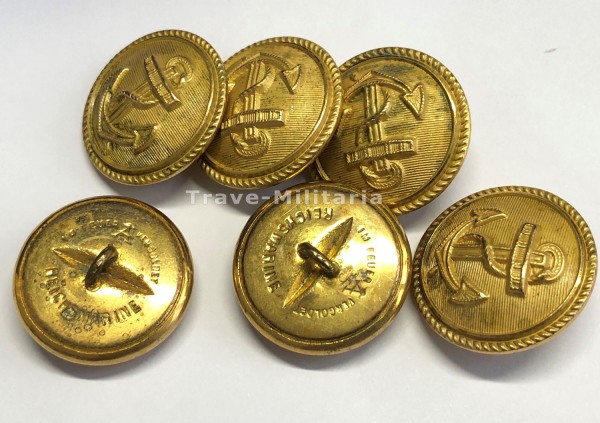 Lot große Knöpfe der Reichsmarine